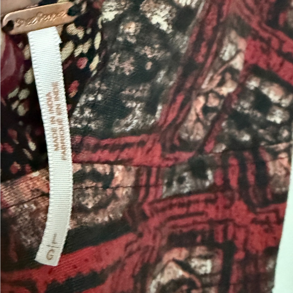 Free People Noyale Heat Wave Printed Cotton Tunic Mini Dress - Picture 8 of 11